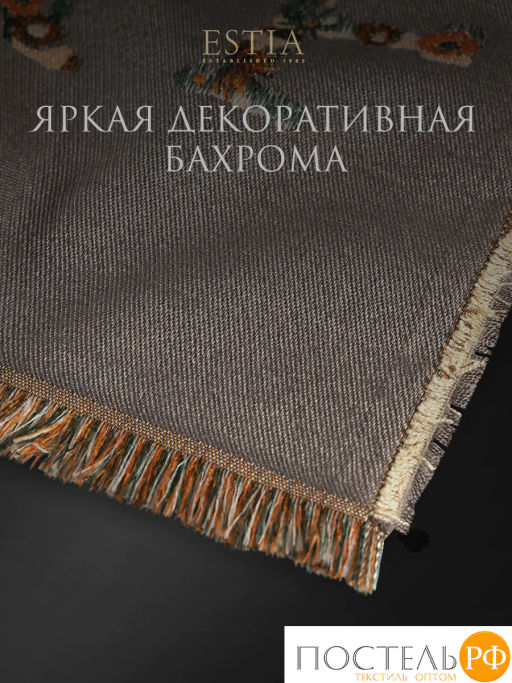 Плед Estia ВИТТОРИА сер.,60% вискоза, 40% акрил  фото 6