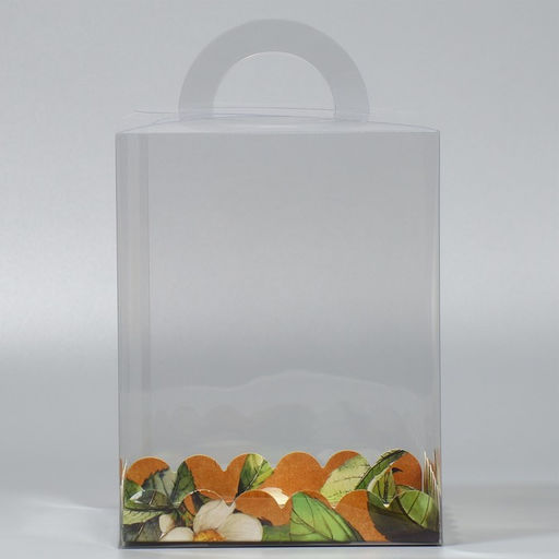 Цена за 5 шт. Коробка кондитерская, сундук, упаковка, «Ты моё счастье», 14×14×18 см