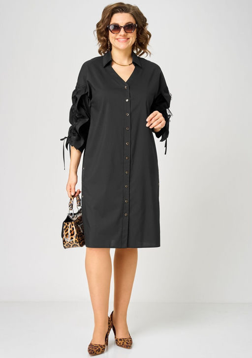 Платье EVA GRANT 7102 черный