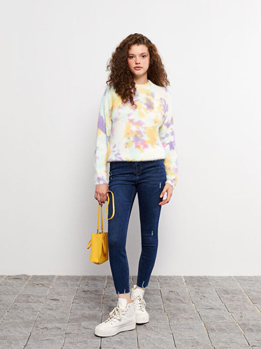 Y?ksek Bel J?piter S?per Skinny Fit Kad?n Jean Pantolon