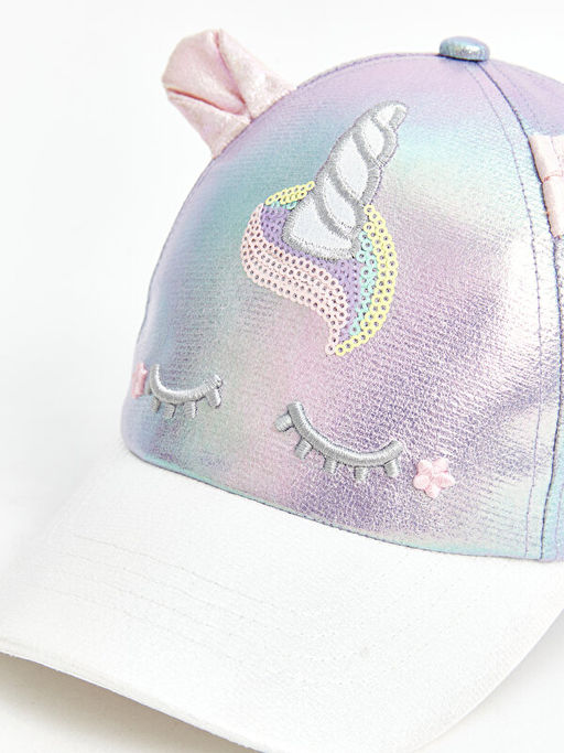 3D Aplike Detayl? K?z ?ocuk Kep ?apka - Waikiki фото 2