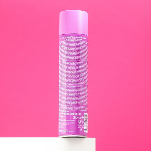 Лак Романтика, очень сильная фиксация, с бета-каротином, 300 мл