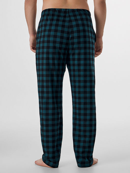 Брюки домашние мужские в клетку