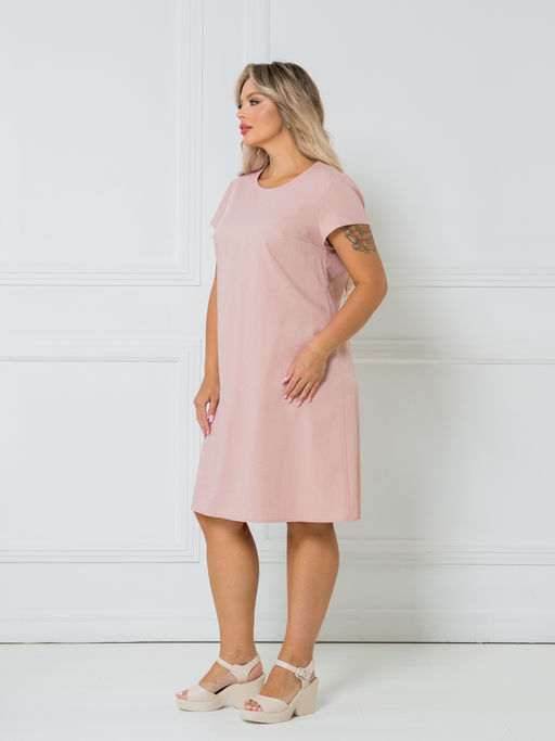 Платье 1453 пудровый