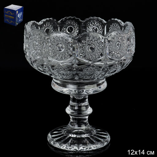 Набор ваз для сервировки 2шт. 12*14 см стекло арт F155-2А (626594)