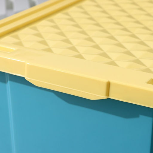 Контейнер для хранения игрушек на колесах Follow Me, 57 л, пластик, синий - Simaland фото 5