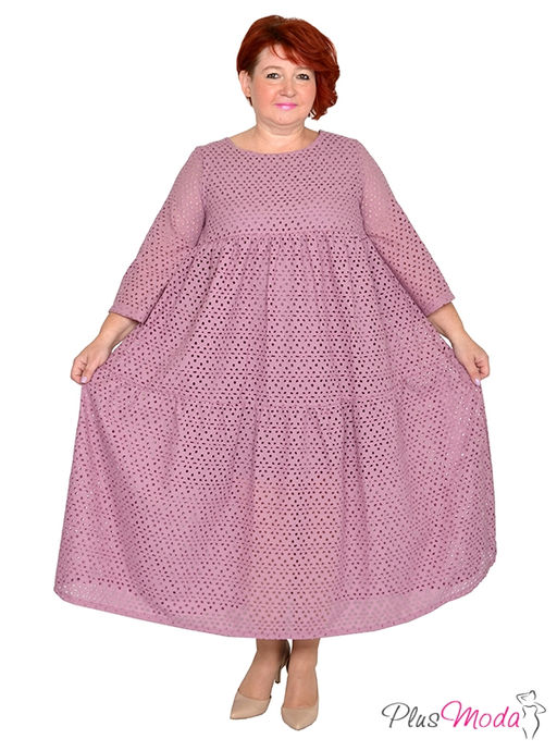 Платье Модель №1635 размеры 44-84 - Plusmoda фото 3