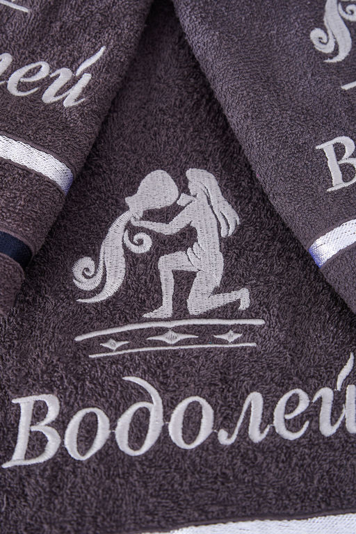 14418/10 Знаки зодиака полотенце махровое плотность 350гр