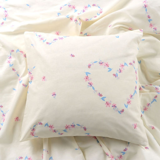 Постельное бельё Этель 2 сп Флирт 175*215 см, 200*220 см, 70*70 см -2 шт, бязь 125 г/м2, хл 100%  фото 4