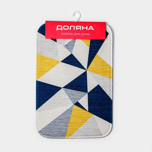 Коврик для ванной и туалета Доляна Розмари, 40?60 см, арт. 9772403