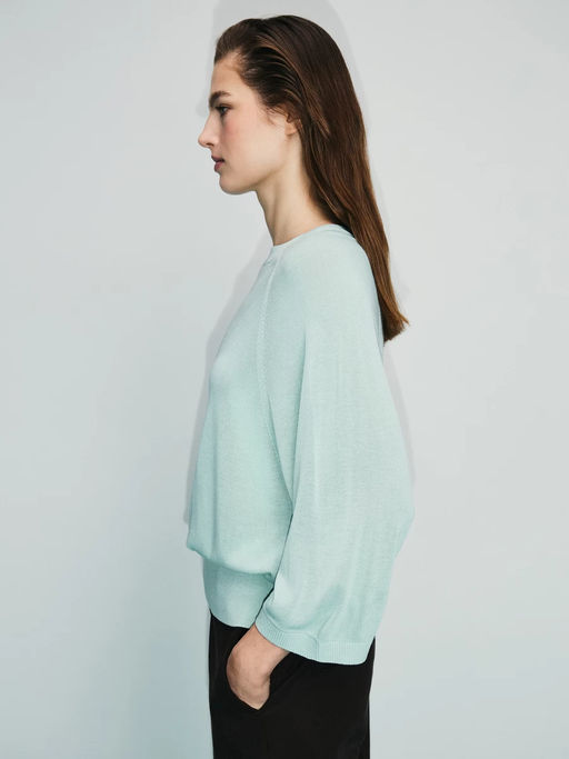 Джемпер с широким рукавом из вискозы / Zarina фото 8