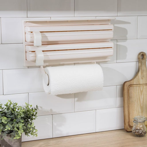 Держатель - органайзер для кухонных принадлежностей, 38×18×7 см, бежевый