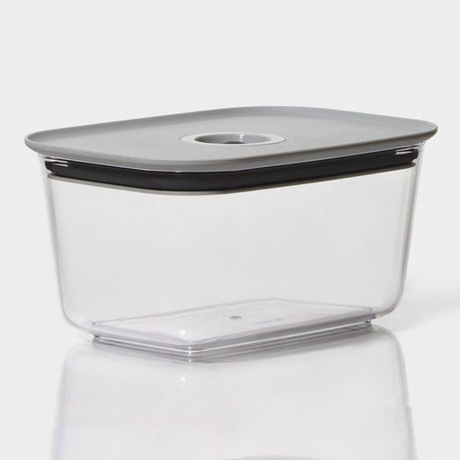 Контейнер для еды с вакуумным клапаном Доляна, пластик, 800 мл, 16.7×12×8.5 см, прозрачный