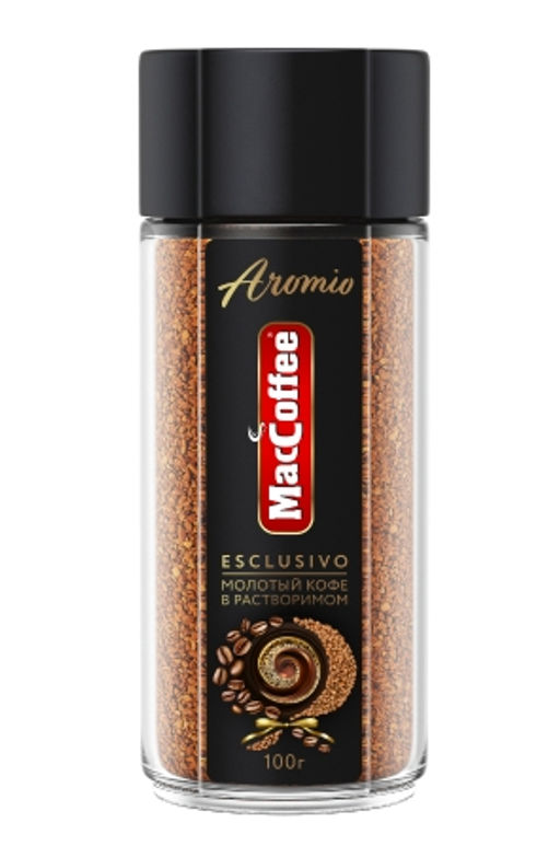 Кофе MacCoffеe AROMIO натур.раствор.субл. ст/б 100г - MacCoffe фото 2