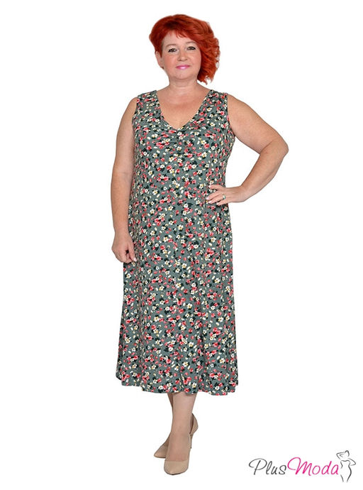 Платье Модель №1737 размеры 44-84 - Plusmoda фото 2