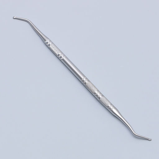 Кюретка двусторонняя, 13.5 см, цвет серебристый