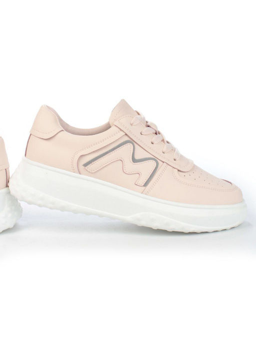 05-P11-2 LT. PINK Кроссовки женские (натуральная кожа) - Фабричный китай фото 13