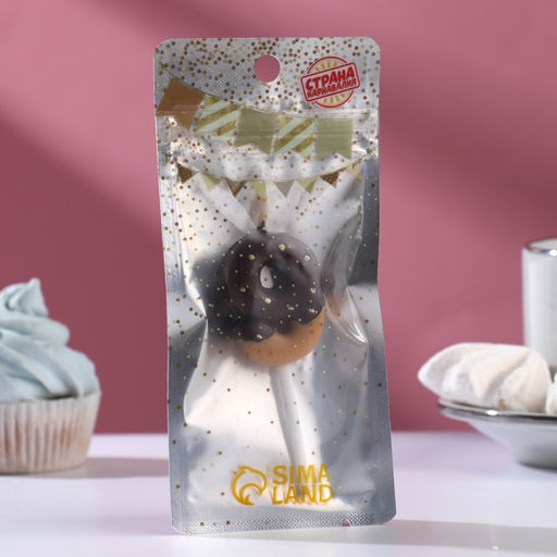 Свеча в торт «Шоколадная глазурь», цифра 9, 3.8 см