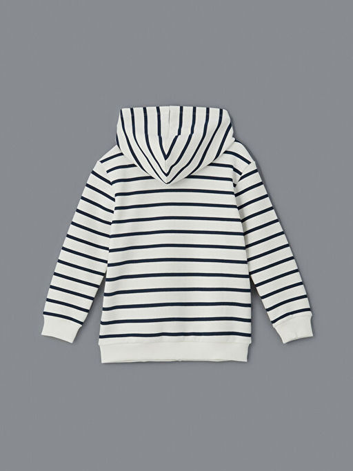 ?izgili Erkek ?ocuk Fermuarl? Sweatshirt