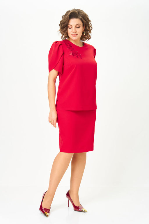 Костюм VILENA 1143 красный