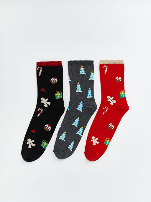 Y?lba?? Temal? Kad?n Soket ?orap 3l?