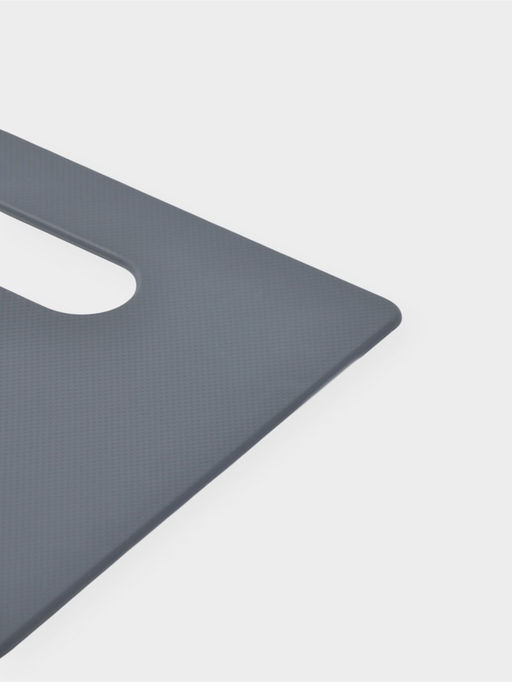 Набор разделочных досок, на подставке, 4 шт., 28.5×18.7×0.3 см, пластик, серый