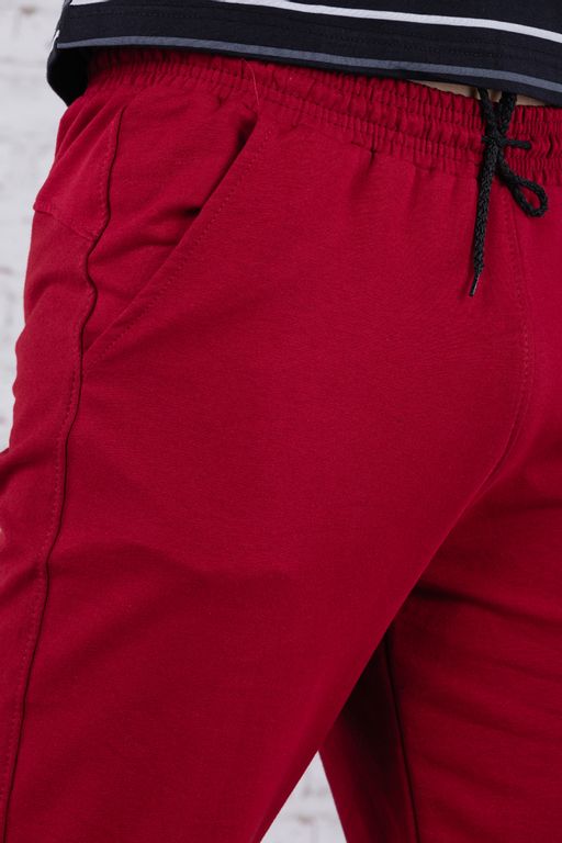 Брюки спортивные 
 3.MM053B-красный