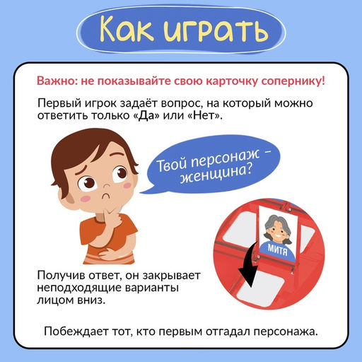 Настольная игра Тайные лица, 2 игрока, 5+ - Лас играс kids фото 14