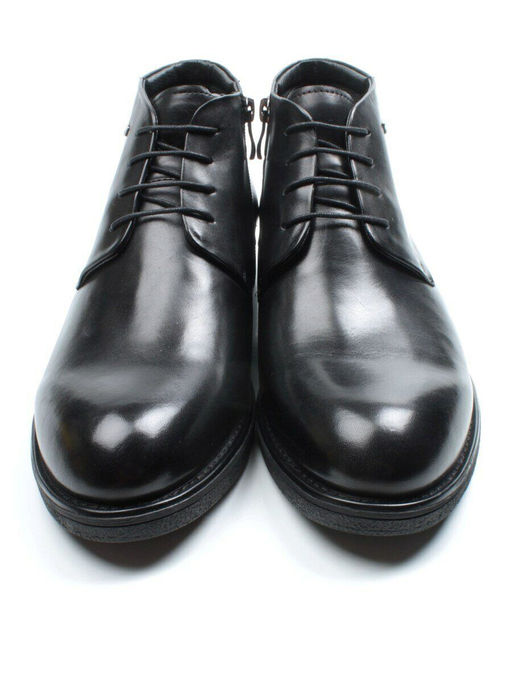 01-H9057 -B7-SW3 BLACK Ботинки демисезонные мужские (натуральная кожа) - Фабричный китай фото 9