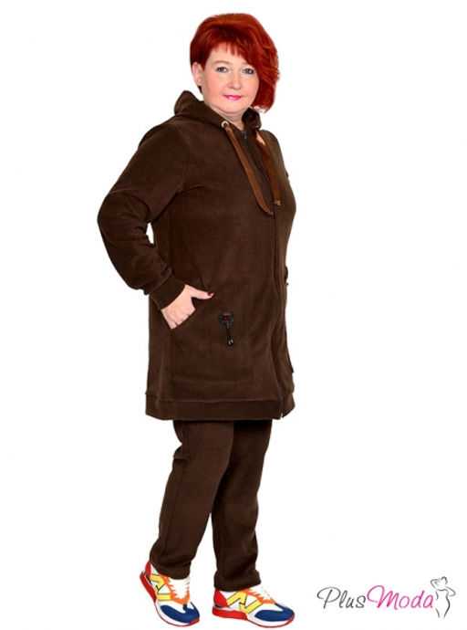 Толстовка Модель №1442 размеры 44-84 - Plusmoda фото 9