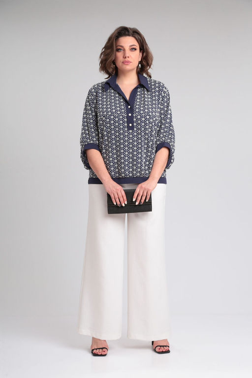 Костюм LADY SECRET 2948 синий+молочный