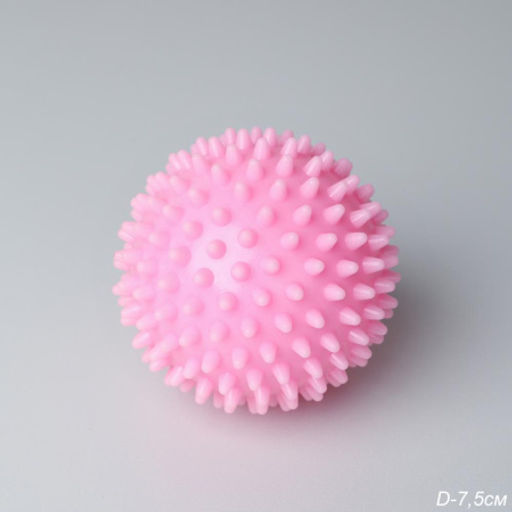 Мячик массажный Woohooo Energy Ball / 7,5см / розовый /уп 56/