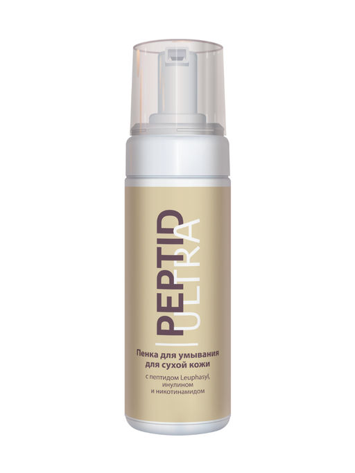 Пенка для умывания для сухой кожи Peptid Ultra, 180 мл