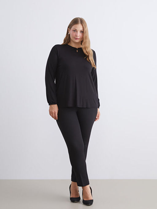 F?rf?rl? Bisiklet Yaka Bluz