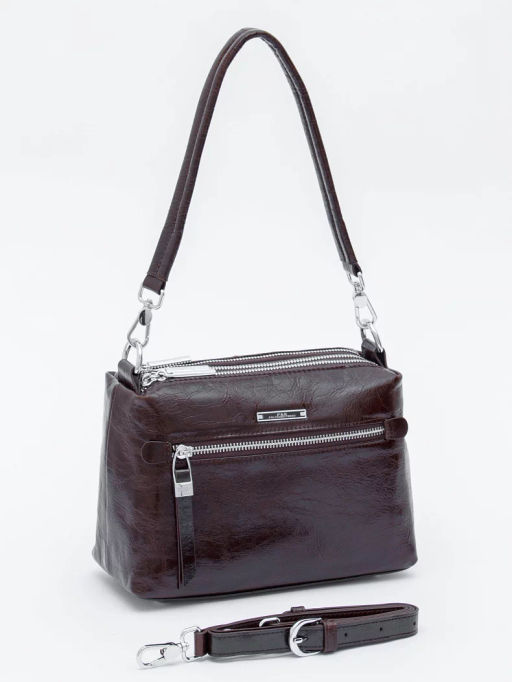 Сумка 0835CB coffee  Polina&Eiterou