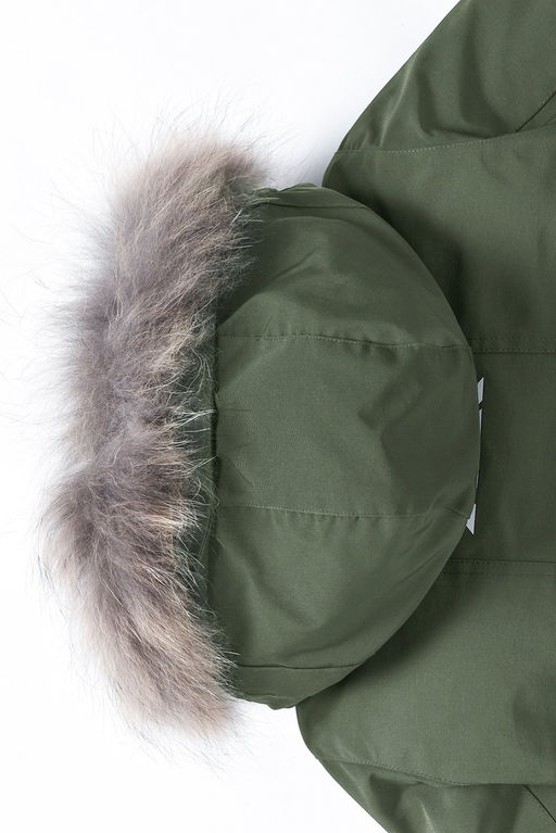 Парка зимняя подростковая для мальчика цвета хаки 9341Kh - Valianly фото 6
