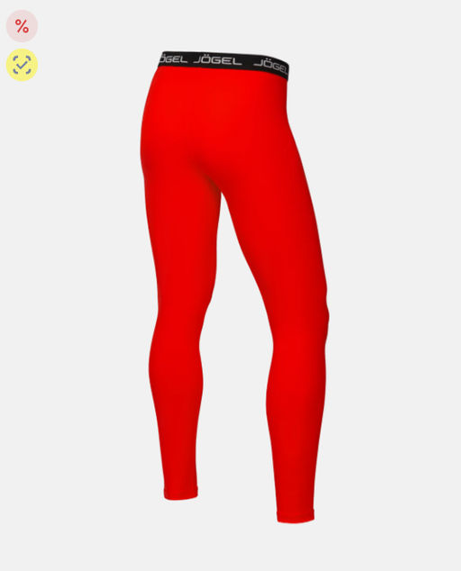 Тайтсы компрессионные Jogel PerFormDRY Baselayer Tights 2, красный.  фото 4
