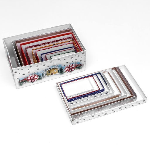 Набор коробок подарочных 10 в 1 «Чудесного Нового года», 30×19×11.5 - 11×6×4 см