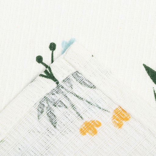 Полотенце Доляна Flowers mood 35х60 см, 100% хлопок, вафля 160 г/м2  фото 4