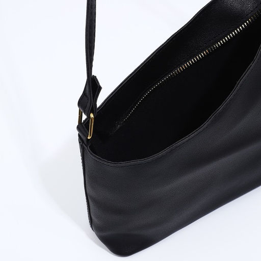 Сумка кросс-боди на молнии, цвет чёрный - Simaland фото 5