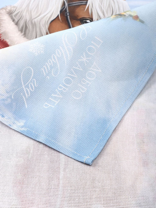 Набор кухонных полотенец Доляна. Лошадь, 35?60 см-4 шт., 100% хл, рогожка, 160 г/м?