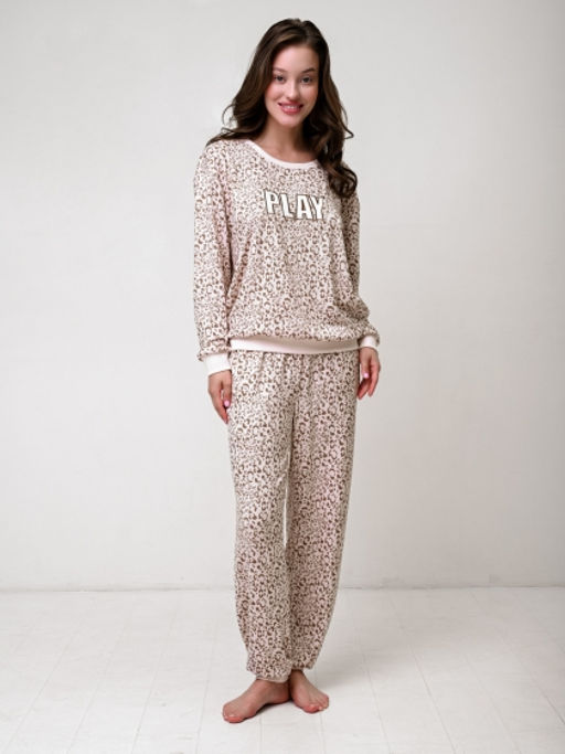 Женская пижама (ДЛ.рукав+брюки) 4167TCC - Indefini фото 2