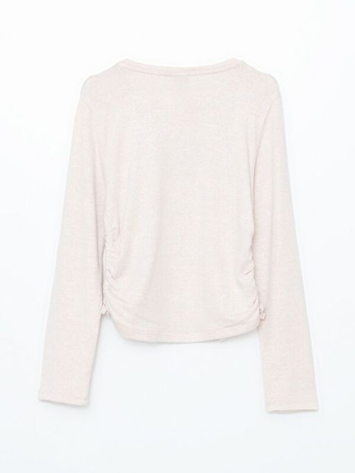 Bisiklet Yaka K?z ?ocuk Ti??rt