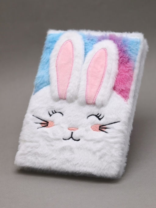 Блокнот плюшевый Cute Rabbit (21,5*14,5 см)