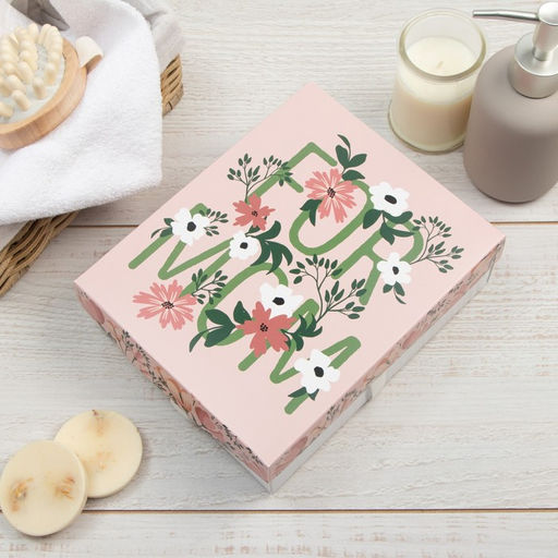 Набор махровых полотенец Этель For mom 30×30 см - 5 шт., 100% хлопок 340 г/м²