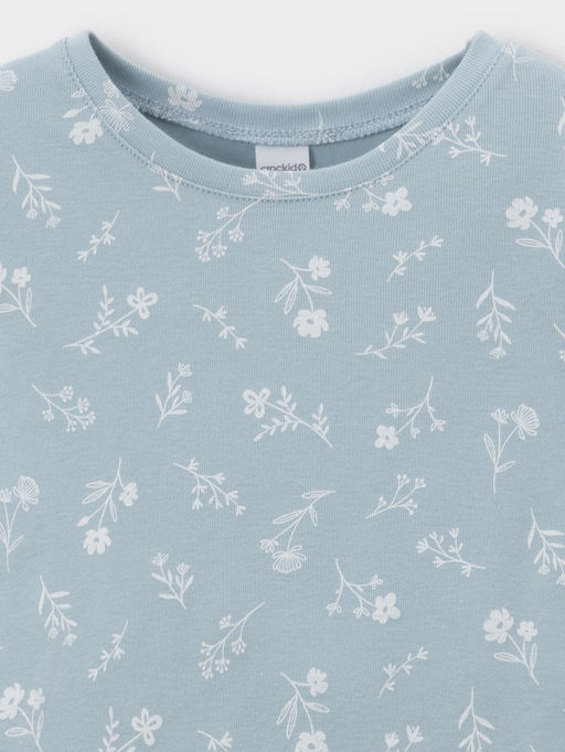 К 1632/серо-голубой 4312 Н069 пижама для дев