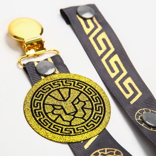 Держатель для соски - пустышки «Lion», на ленте