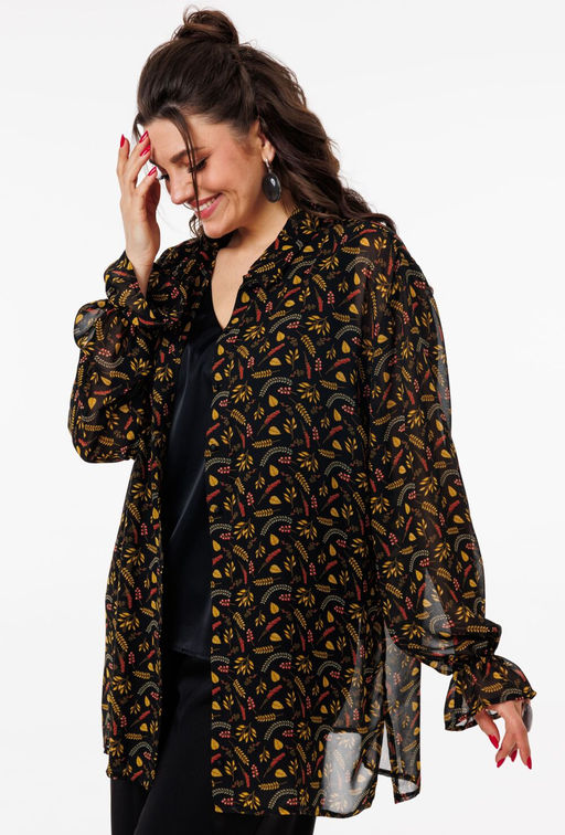 Блуза ANELLI 1379 нежность природы  фото 3