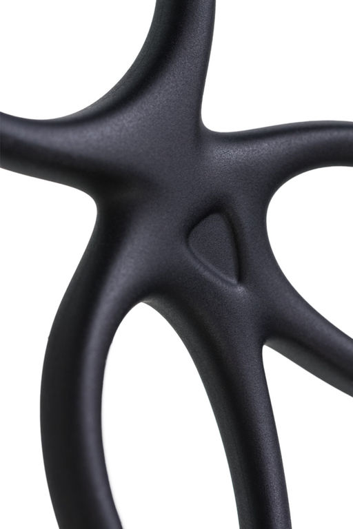 Тройное кольцо на пенис A-TOYS KRAKEN, силикон, черный, 10 см - Toyfa фото 8