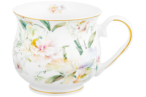 Кружка 480 мл 13,5*10*9 см "Корнелия" NEW BONE CHINA